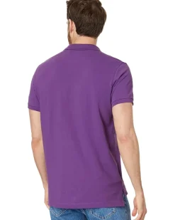 U.S. POLO ASSN. Slim Fit Solid Pique Polo Shirt Men's