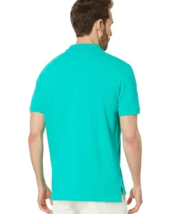 U.S. POLO ASSN. Solid Cotton Pique Polo with Small Pony Men's