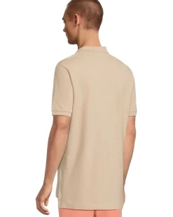 U.S. POLO ASSN. Solid Cotton Pique Polo with Small Pony Men's