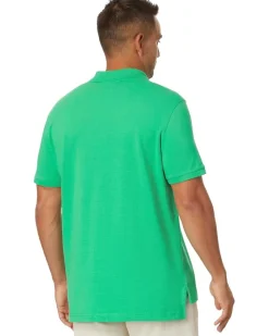 U.S. POLO ASSN. Solid Cotton Pique Polo with Small Pony Men's