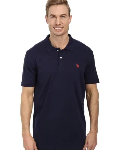 U.S. POLO ASSN. Solid Interlock Polo Men's