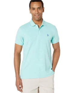 U.S. POLO ASSN. Solid Interlock Polo Men's