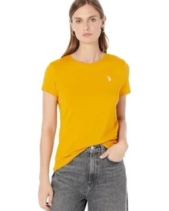 U.S. POLO ASSN. Stretch Crew Neck Tee Women's