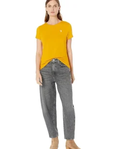 U.S. POLO ASSN. Stretch Crew Neck Tee Women's
