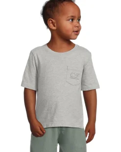 Vineyard Vines Kids Short Sleeve Vintage Whale Pocket T-Shirt (Toddler/Little Kids/Big Kids)