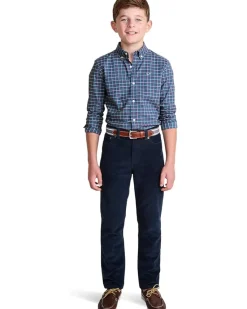 Vineyard Vines Kids Wauwinet Performance Cotton Shirt (Toddler/ Little Kid/Big Kid)